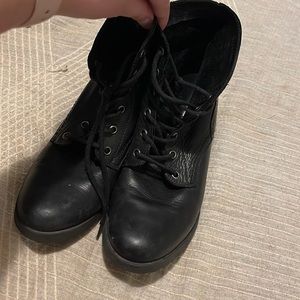 Aldo lace up boots
